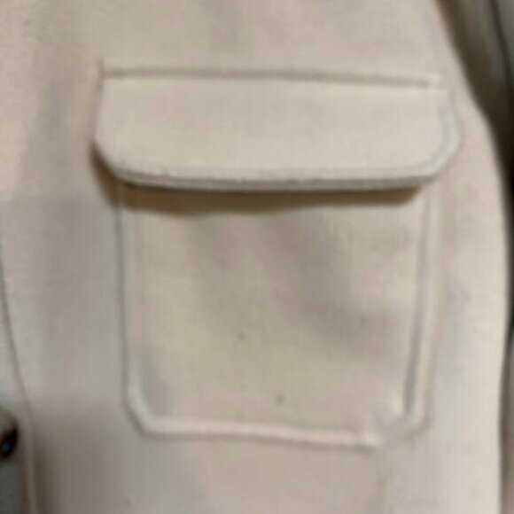 Ardene Cream Shacket Women's Shirt Jacket Size S/P - Picture 7 of 11